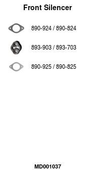 Priekinis duslintuvas FA1 MD001037