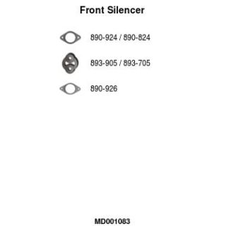 Priekinis duslintuvas FA1 MD001083