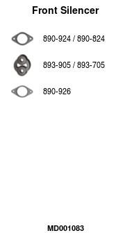 Priekinis duslintuvas FA1 MD001083