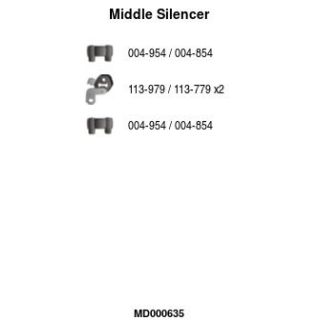 Vidurinis duslintuvas FA1 MD000635