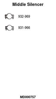 Vidurinis duslintuvas FA1 MD000757