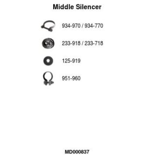 Vidurinis duslintuvas FA1 MD000837