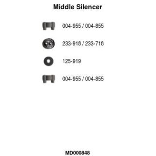 Vidurinis duslintuvas FA1 MD000848