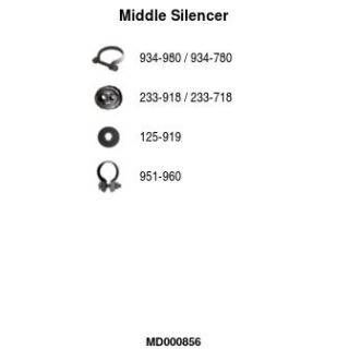 Vidurinis duslintuvas FA1 MD000856