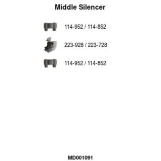 Vidurinis duslintuvas FA1 MD001091