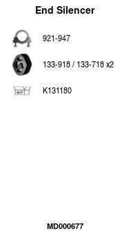 Galinis duslintuvas FA1 MD000677