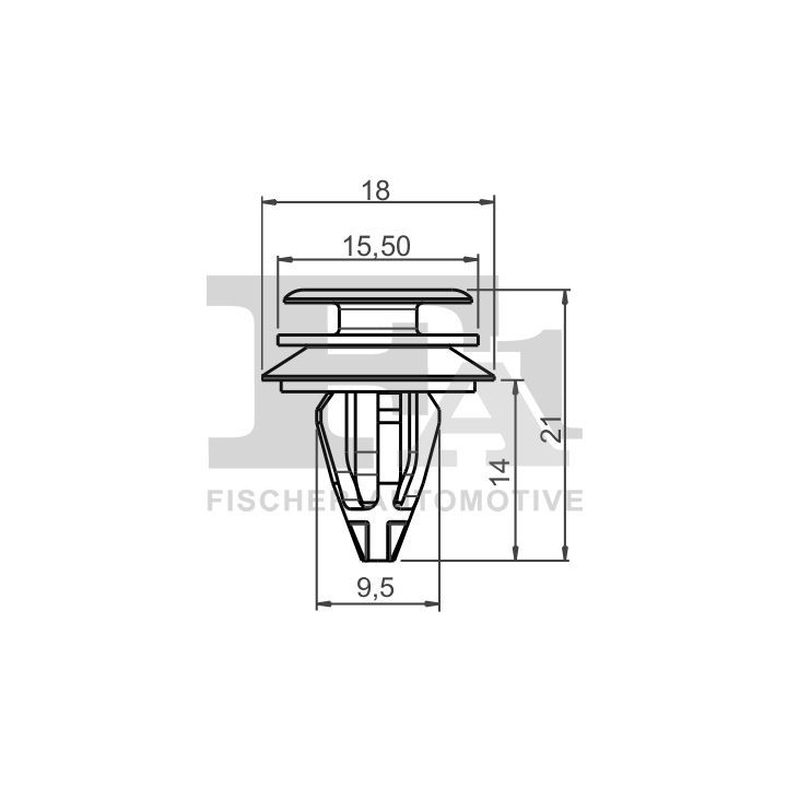 Sąvarža, atšvaitas / apsaugos juosta FA1 10-40013.25