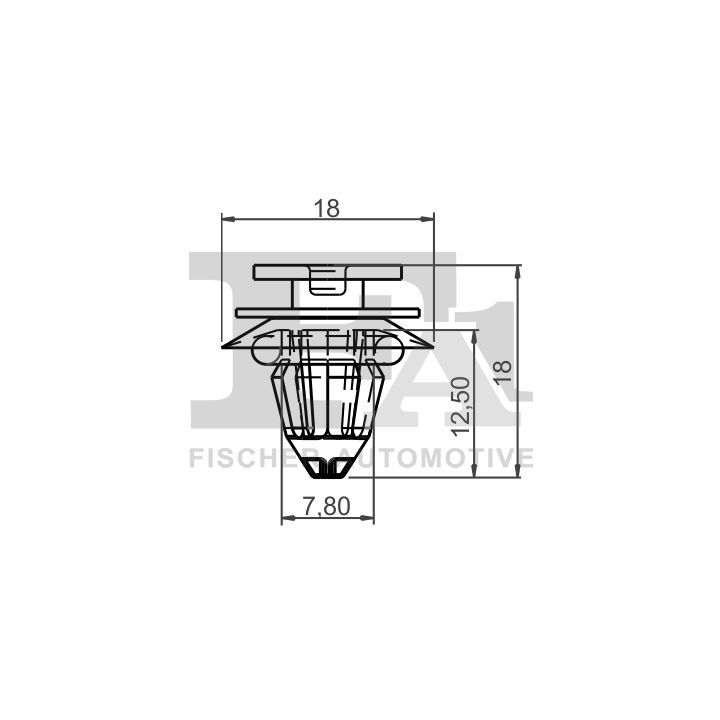 Sąvarža, atšvaitas / apsaugos juosta FA1 10-40024.25