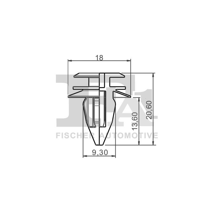 Sąvarža, atšvaitas / apsaugos juosta FA1 10-40027.25