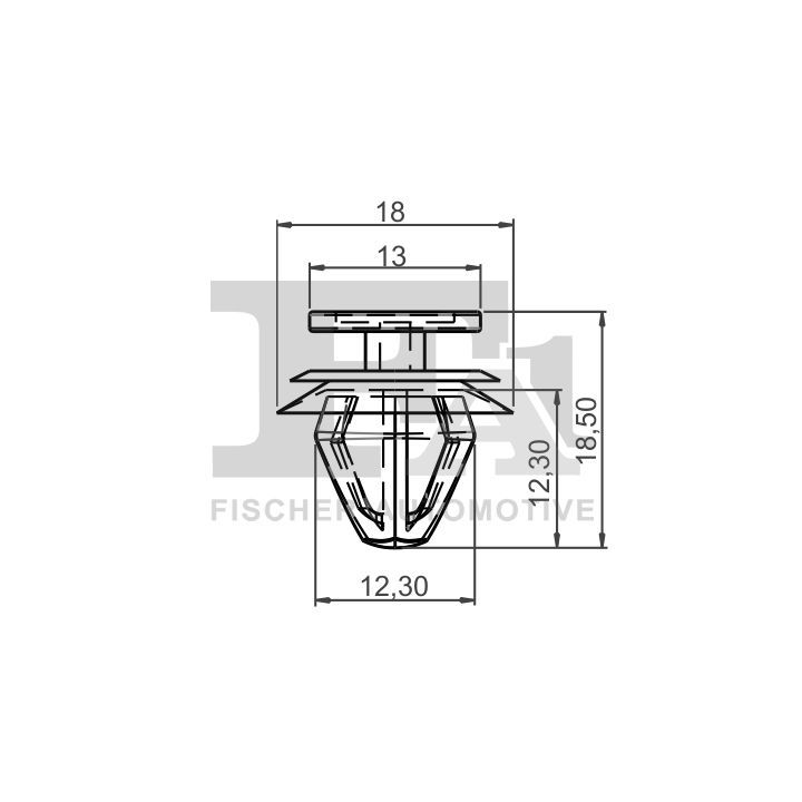 Sąvarža, atšvaitas / apsaugos juosta FA1 10-40028.5