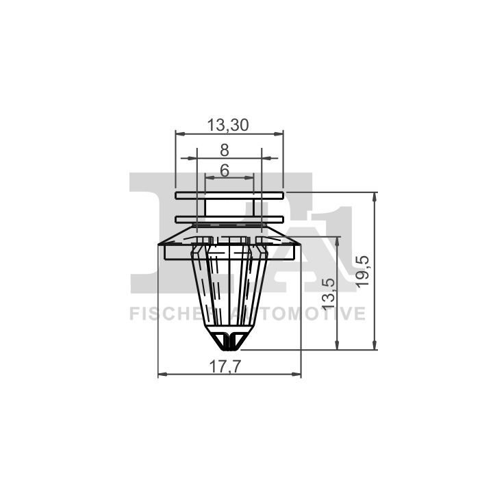 Sąvarža, atšvaitas / apsaugos juosta FA1 11-40038.10