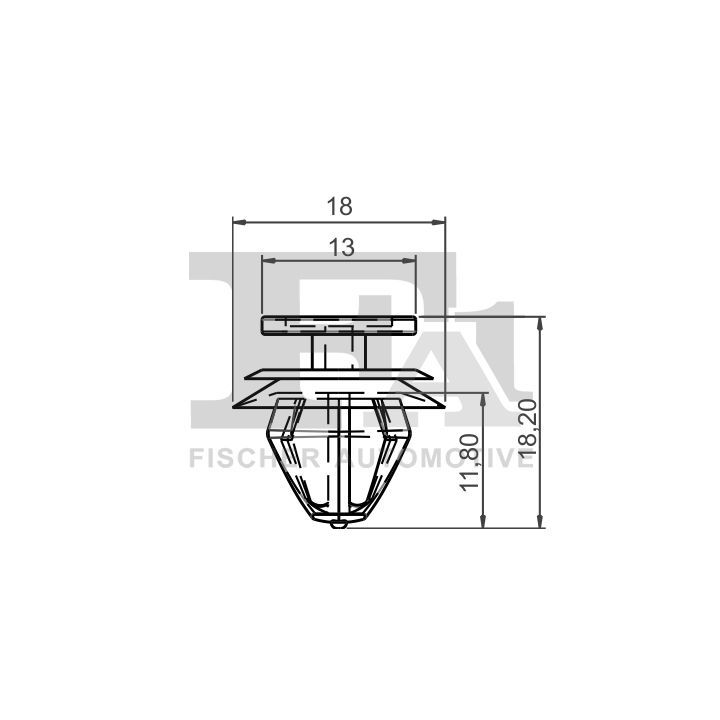 Sąvarža, atšvaitas / apsaugos juosta FA1 11-40045.10
