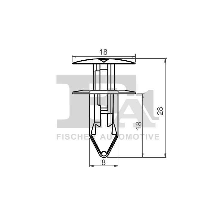Sąvarža, atšvaitas / apsaugos juosta FA1 12-20004.5