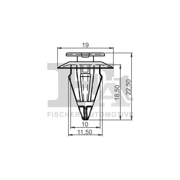 Sąvarža, atšvaitas / apsaugos juosta FA1 14-40017.5
