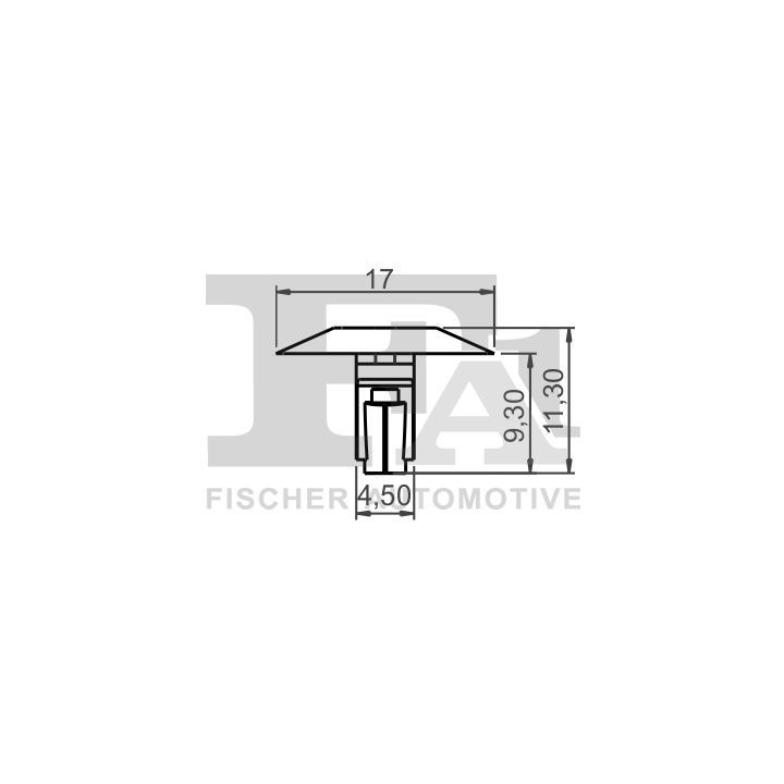Sąvarža, atšvaitas / apsaugos juosta FA1 21-10017.5