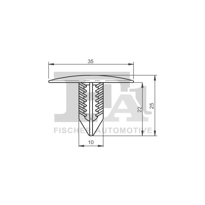 Sąvarža, atšvaitas / apsaugos juosta FA1 22-10004.5