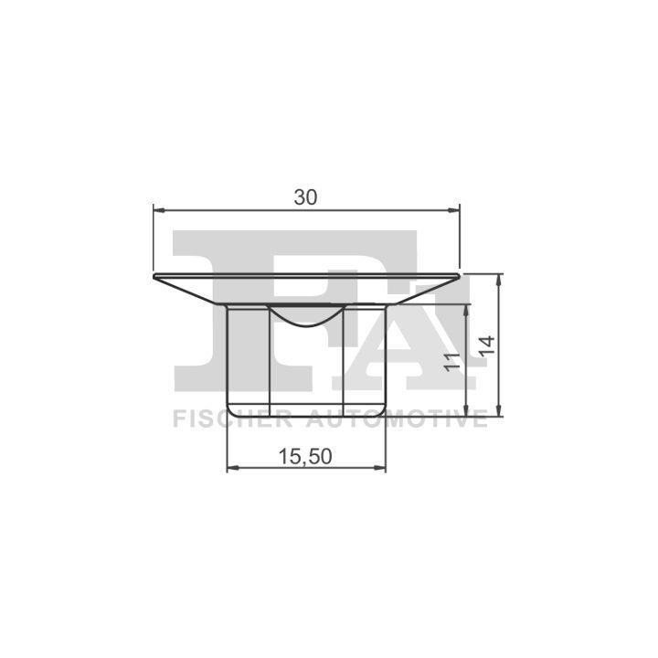 Sąvarža, atšvaitas / apsaugos juosta FA1 22-10017.10