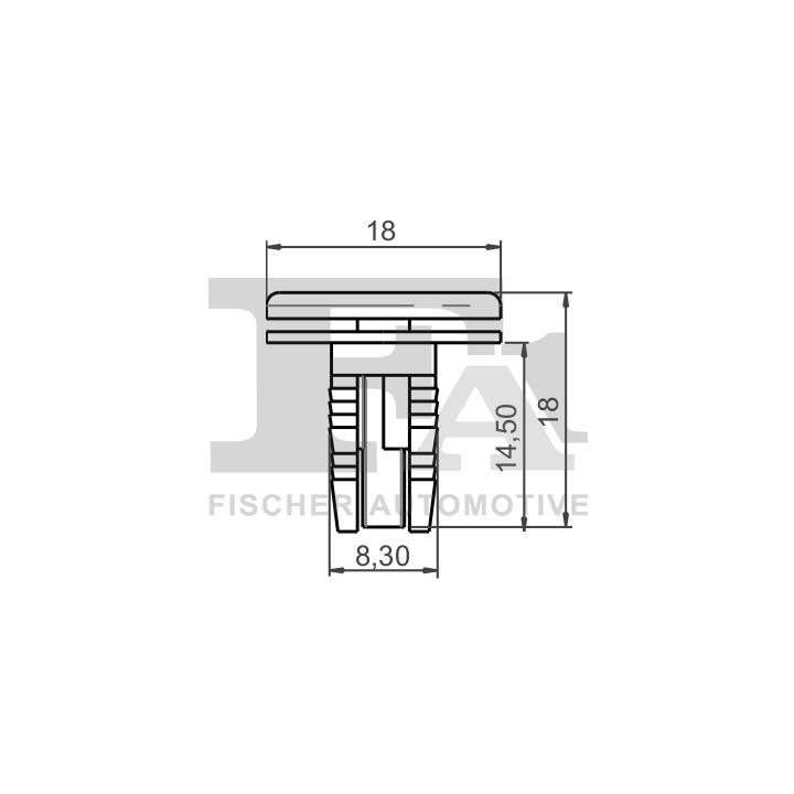 Sąvarža, atšvaitas / apsaugos juosta FA1 22-30001.25