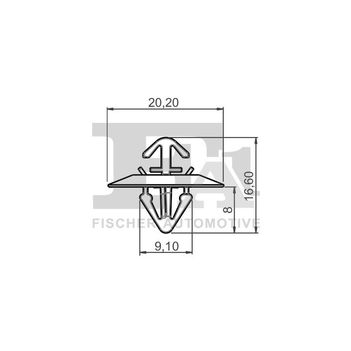 Sąvarža, atšvaitas / apsaugos juosta FA1 22-40026.10