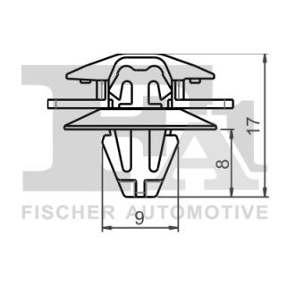 Sąvarža, atšvaitas / apsaugos juosta FA1 22-40035.25