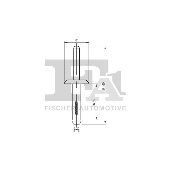 Sąvarža, atšvaitas / apsaugos juosta FA1 25-20001.5