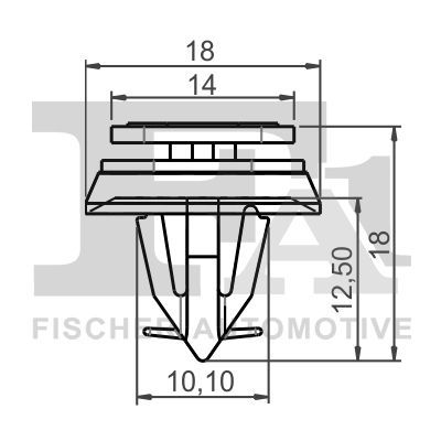 Sąvarža, atšvaitas / apsaugos juosta FA1 31-40001.10