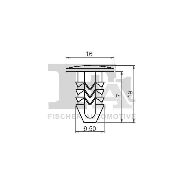 Sąvarža, atšvaitas / apsaugos juosta FA1 33-10003.5