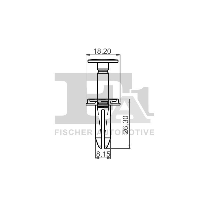 Sąvarža, atšvaitas / apsaugos juosta FA1 33-20010.10