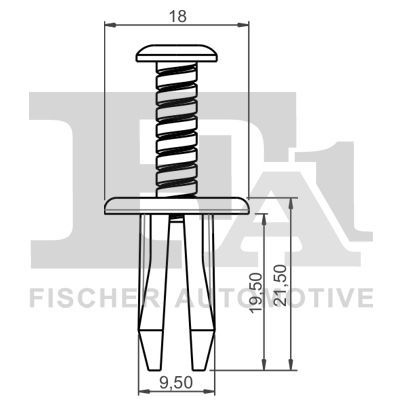 Sąvarža, atšvaitas / apsaugos juosta FA1 33-30001.5