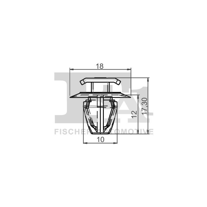Sąvarža, atšvaitas / apsaugos juosta FA1 33-40010.25