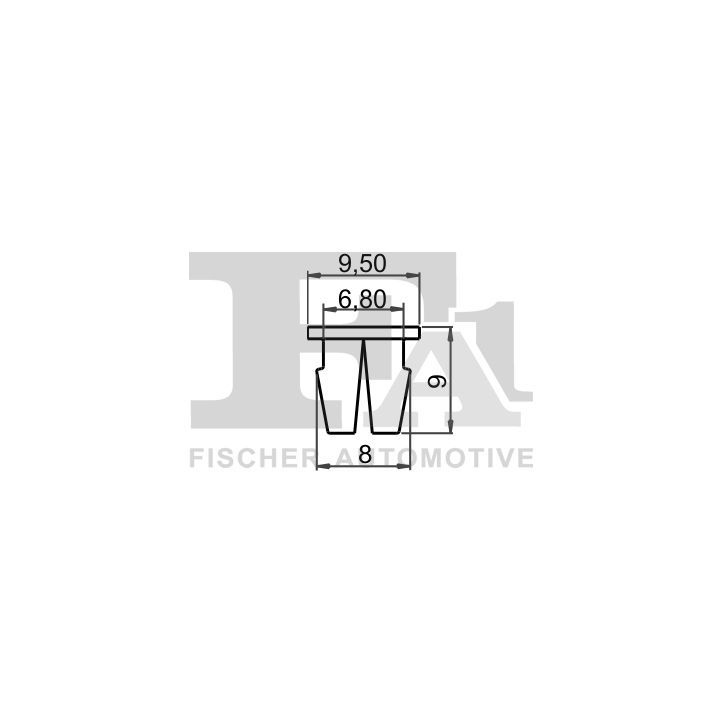 Sąvarža, atšvaitas / apsaugos juosta FA1 33-60001.10