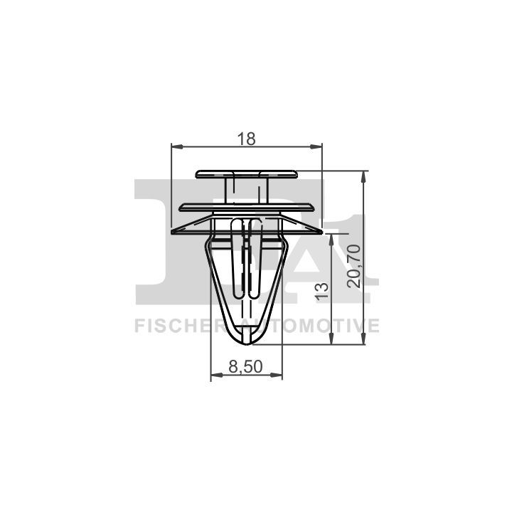 Sąvarža, atšvaitas / apsaugos juosta FA1 78-40010.10
