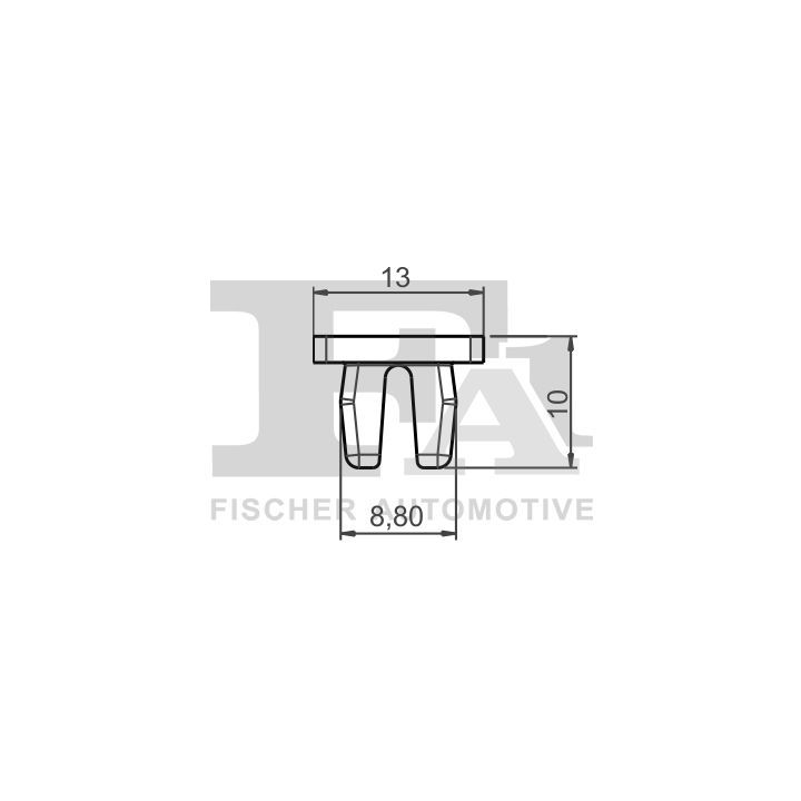 Sąvarža, atšvaitas / apsaugos juosta FA1 79-60001.5