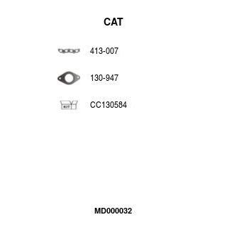 Kolektoriaus katalizatorius FA1 MD000032