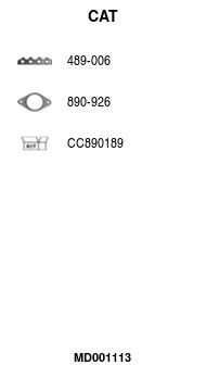 Kolektoriaus katalizatorius FA1 MD001113