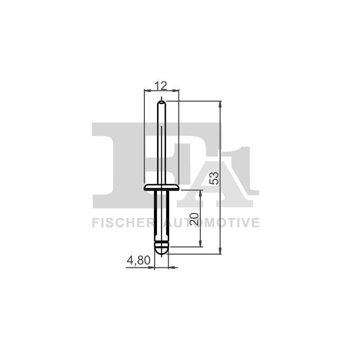 Kėbulo laikomųjų spaustukų rinkinys FA1 22-20002.25