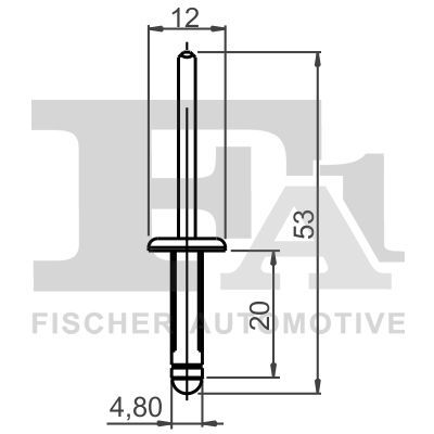 Kėbulo laikomųjų spaustukų rinkinys FA1 22-20002.5
