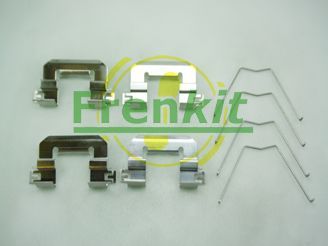 Priedų komplektas, diskinių stabdžių trinkelės FRENKIT 900063