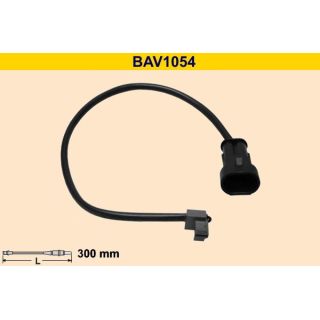 įspėjimo kontaktas, stabdžių trinkelių susidėvėjimas BARUM BAV1054