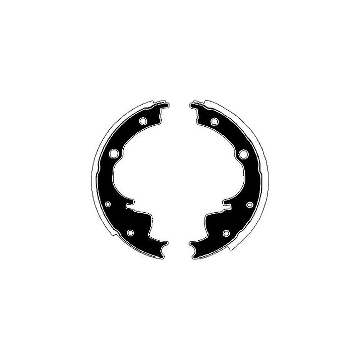 Stabdžių trinkelių komplektas RAICAM RA20250