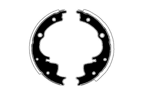 Stabdžių trinkelių komplektas RAICAM RA20250