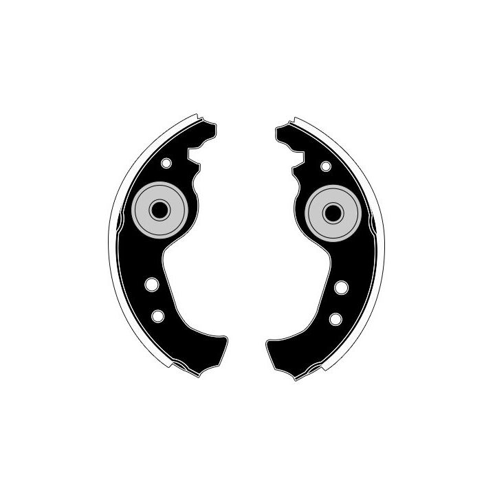 Stabdžių trinkelių komplektas RAICAM RA20890