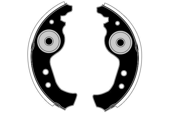 Stabdžių trinkelių komplektas RAICAM RA20890