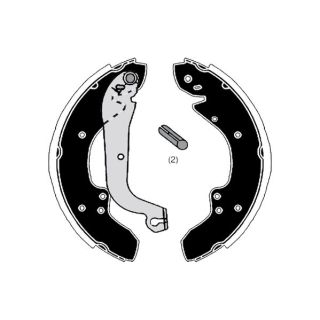 Stabdžių trinkelių komplektas RAICAM RA20930