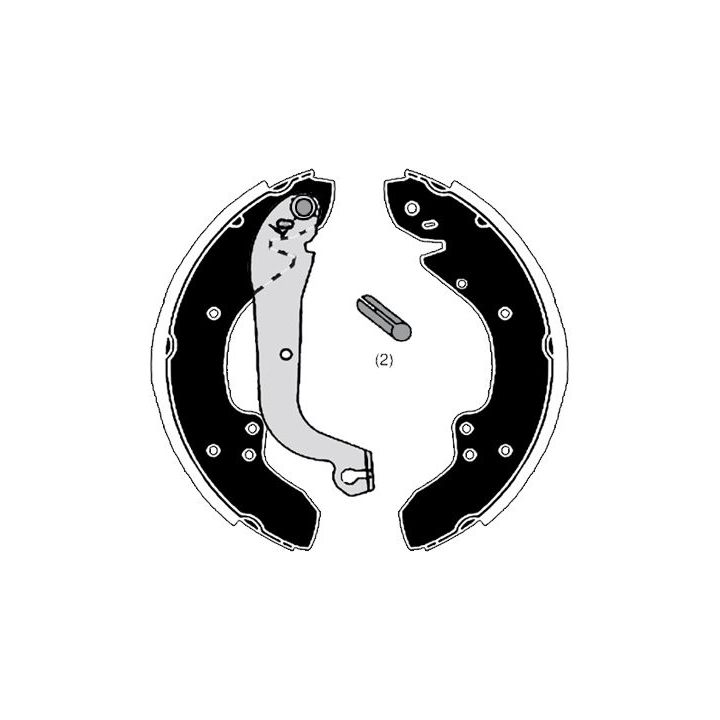 Stabdžių trinkelių komplektas RAICAM RA20930