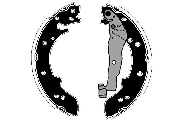 Stabdžių trinkelių komplektas RAICAM RA24290