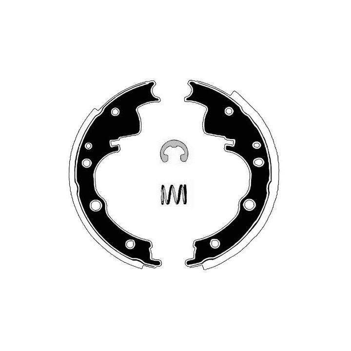 Stabdžių trinkelių komplektas RAICAM RA24330