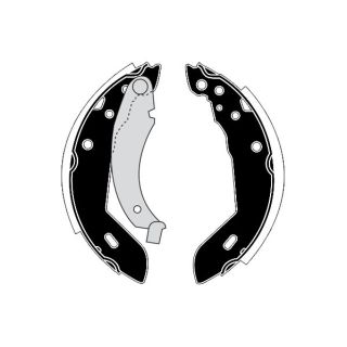 Stabdžių trinkelių komplektas RAICAM RA24480