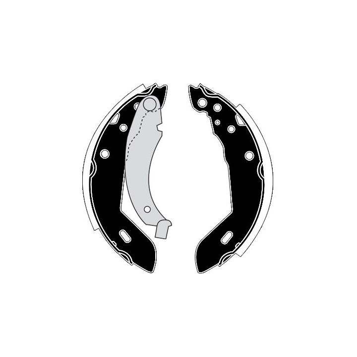 Stabdžių trinkelių komplektas RAICAM RA24480