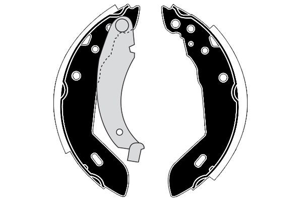 Stabdžių trinkelių komplektas RAICAM RA24480